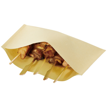 シモジマ HEIKO 食品袋 マスターパック 7号 黄色 #004738160 1パック(100枚)