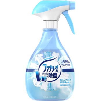 P&G ファブリーズ ダブル除菌 あらいたてのお洗濯の香り 本体 370ml 1本