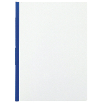 TANOSEE レールホルダー(エコノミータイプ) A4タテ 10枚収容 青 1セット(300冊:30冊×10パック)