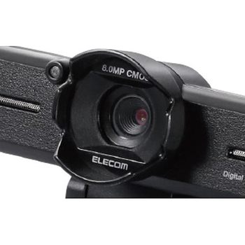 エレコム 超高精細Full Hd対応800万画素Webカメラ UCAM-C980FBBK 1台