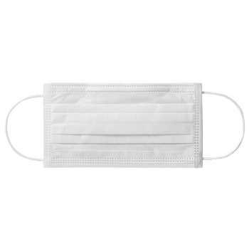 クラフトマン 3層不織布マスク ふつう ホワイト S-012 1箱(50枚)