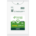 日本サニパック nocoo 容量表記ごみ袋 省資源 白半透明 30L 0.015mm CHT32 1パック(10枚)