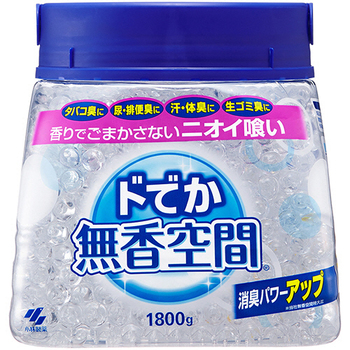 小林製薬 ドでか無香空間 本体 1800g 1セット(4個)