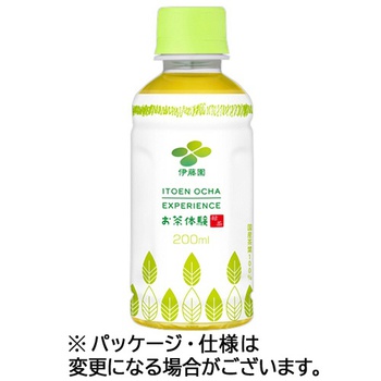 伊藤園 緑茶 お茶体験 ITOEN OCHA EXPERIENCE 200mL ペットボトル 1セット(120本:30本×4ケース)