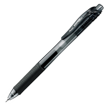 ぺんてる ゲルインクボールペン エナージェル・エックス 0.5mm 黒 BLN105-A 1セット(10本)