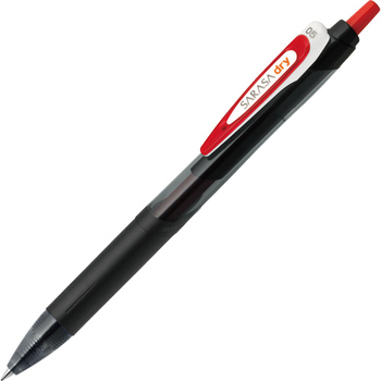 ゼブラ ジェルボールペン サラサドライ 0.5mm 赤 JJ31-R 1本