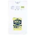 ジャパックス 業務用MAXシリーズごみ袋 90L 半透明 S-93 1セット(300枚:10枚×30パック)