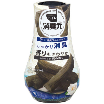 小林製薬 トイレの消臭元 心がなごむ炭の香り 400mL 1セット(5個)