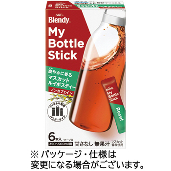 味の素AGF ブレンディ マイボトルスティック 爽やかに香るマスカットルイボスティー 1箱(6本)