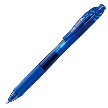 ぺんてる ゲルインクボールペン エナージェル・エックス 0.7mm 青 BL107-C 1セット(10本)