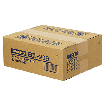 コクヨ 連続伝票用紙(タックフォーム) 横7_8/10×縦10インチ(198.1×254.0mm) 12片 ECL-209 1箱(500シート)