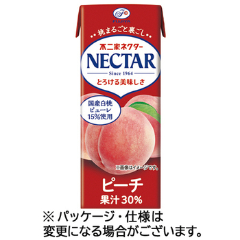 不二家 ネクターピーチ 200mL 紙パック 1ケース(24本)