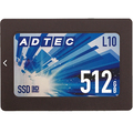アドテック SSD L10シリーズ 3D TLC 2.5インチ SATA 512GB AD-L10D512G-25I 1台