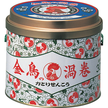 大日本除蟲菊 KINCHO 金鳥の渦巻 1缶(30巻)