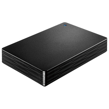 アイオーデータ USB 3.2 Gen1/2.0対応 ポータブルハードディスク「カクうすLite」 2TB ブラック HDPH-UT2DKR 1台