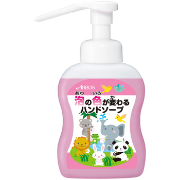 アルボース 泡の色が変わるハンドソープ 500ml 1本