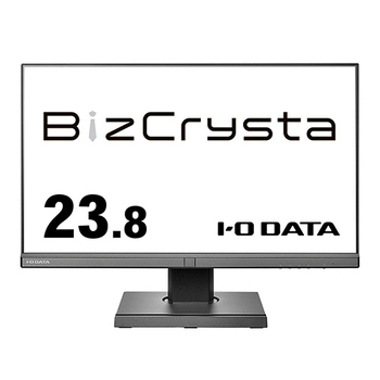 アイオーデータ BizCrysta Type-C搭載&フリースタイルスタンド 23.8型ワイド液晶ディスプレイ ブラック 5年保証 LCD-BC241DB-F