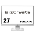 アイオーデータ BizCrysta Type-C搭載&フリースタイルスタンド 27型ワイド液晶ディスプレイ ホワイト 5年保証 LCD-BCQ271DW-F 1