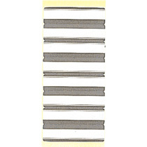 ライオン事務器 フォルダーラベル 60×33mm 灰 136-91 1パック(40片)