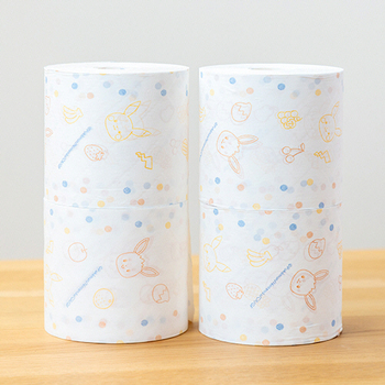 丸富製紙 トイレットペーパー モンポケ 5倍巻き パルプ シングル 芯なし 250m 1セット(16ロール:2ロール×8パック)