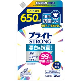 ライオン ブライト STRONG 漂白&抗菌ジェル つめかえ用 650ml 1パック