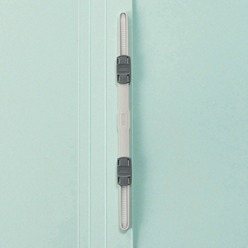 TANOSEE フラットファイル PPラミネート表紙タイプ 厚とじ A4タテ 250枚収容 背幅28mm ブルー 1セット(120冊:10冊×12パック)