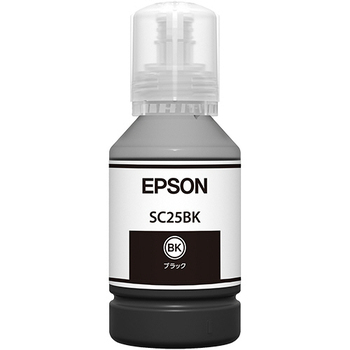 エプソン インクボトル ブラック 140ml SC25BK 1個