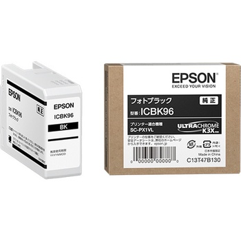 エプソン インクカートリッジ フォトブラック ICBK96 1個