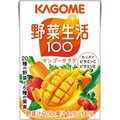 カゴメ 野菜生活100 マンゴーサラダ 100ml 紙パック 1ケース(36本)