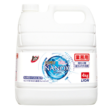 ライオン トップ スーパーNANOX 業務用 4kg 1個