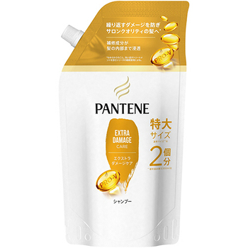P&G パンテーン エクストラダメージケア シャンプー つめかえ用 特大 600ml 1パック