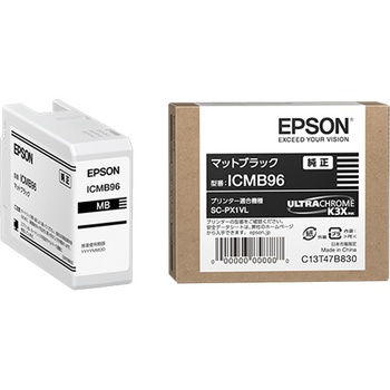 エプソン インクカートリッジ マットブラック ICMB96 1個