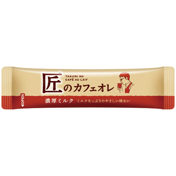 片岡物産 匠のカフェオレ 濃厚ミルク 14g/本 1箱(6本)