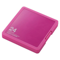 エレコム SD/microSD用メモリカードケース プラスチックタイプ ピンク インデックス台紙付 CMC-SDCPP24PN 1個