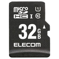 エレコム ドラレコ/カーナビ向け 車載用microSDHCメモリカード 32GB MF-CAMR032GU11A 1枚