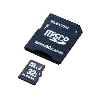 エレコム ドラレコ/カーナビ向け 車載用microSDHCメモリカード 32GB MF-CAMR032GU11A 1枚