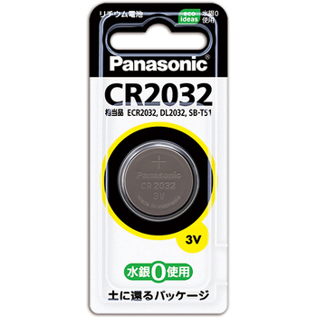 パナソニック コイン形リチウム電池 3V CR2032P 1個