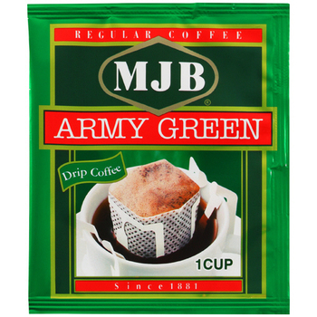 MJB ドリップコーヒー アーミーグリーン 1パック(25袋)