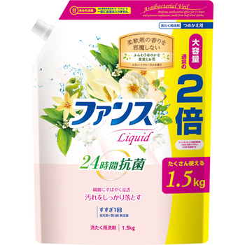 第一石鹸 ファンス リキッド 衣料用液体洗剤 詰替用 1.5kg 1セット(6個)