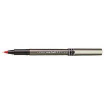三菱鉛筆 水性ボールペン ユニボール プロテック 0.5mm 赤 UB155.15 1セット(10本)