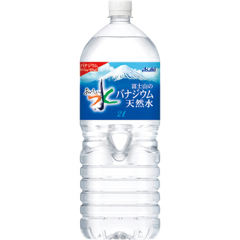 アサヒ飲料 おいしい水 富士山のバナジウム天然水 2L ペットボトル 1ケース(6本)