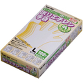 川西工業 ポリエチレン手袋 外エンボス クリア S #2012 1箱(100枚)