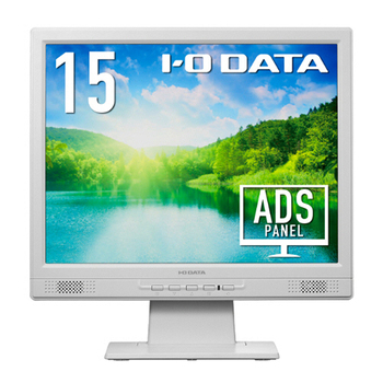 アイオーデータ 15型スクエア液晶ディスプレイ ホワイト 5年保証 LCD-SAX151DW 1台
