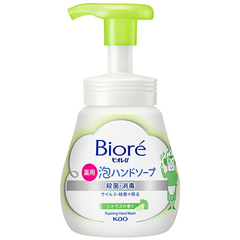 花王 ビオレu 薬用泡ハンドソープ シトラスの香り 本体 240mL 1本