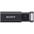 ソニー USBメモリー ポケットビット Uシリーズ 16GB ブラック USM16GU B 1個