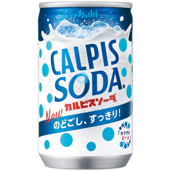 アサヒ飲料 カルピスソーダ 160mL 缶 1ケース(30本)