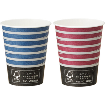 TANOSEE 紙コップ TSUMUGI(ツムギ) 275mL(9オンス) 1セット(1500個:50個×30パック)