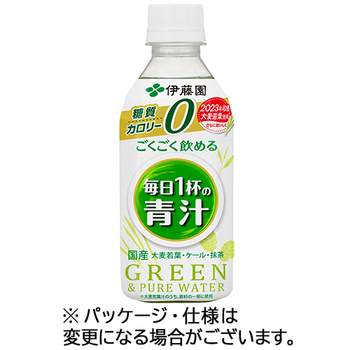 伊藤園 ごくごく飲める毎日1杯の青汁 350g ペットボトル 1ケース(24本)