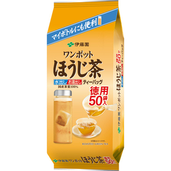 伊藤園 ワンポット ほうじ茶ティーバッグ 3.5g 1パック(50バッグ)