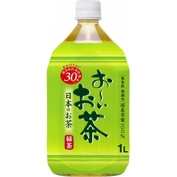 伊藤園 おーいお茶 緑茶 1L ペットボトル 1セット(24本:12本×2ケース)